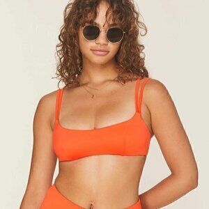 Andie The Rockaway Top in Siren Size M NWT